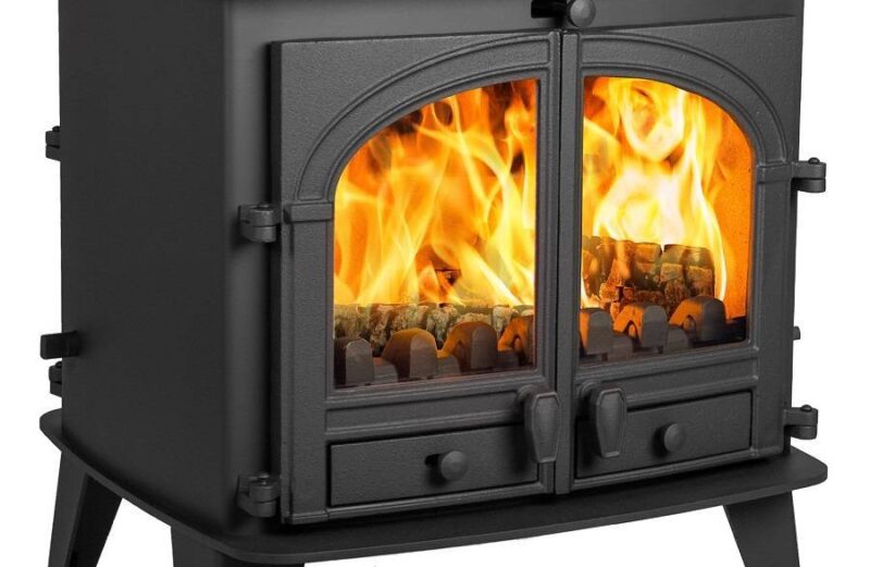Parkray Consort 9 double sided single depth multi fuel stove